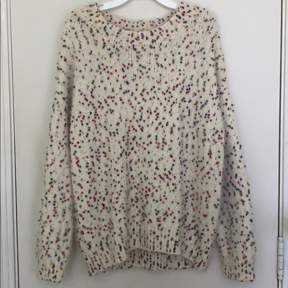 Lightly worn sweater, very comfortable
